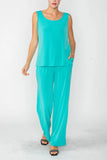 IC COLLECTION Pant- 7760TP- JADE - XXL ONLY