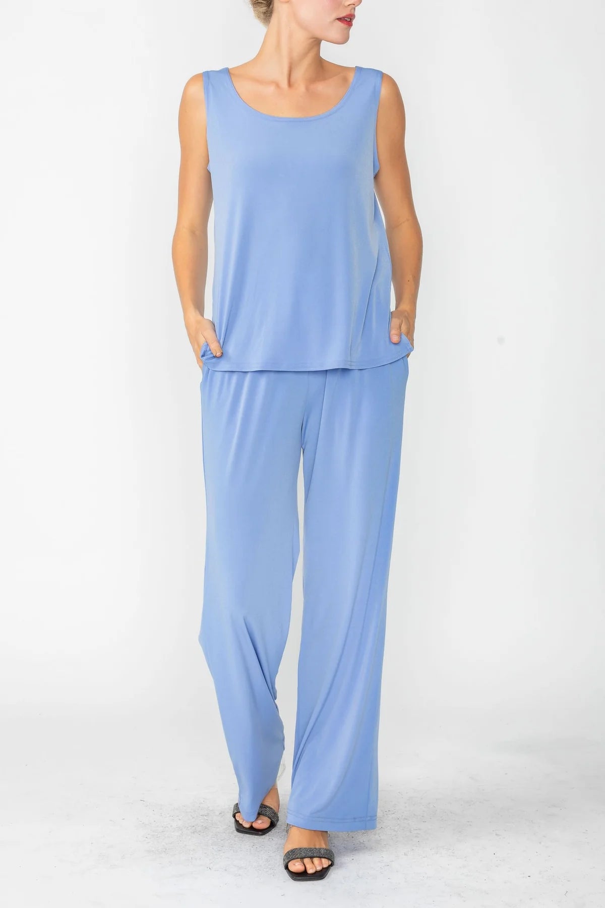 IC COLLECTION Pant - 7760TP - PERIWINKLE - XL ONLY