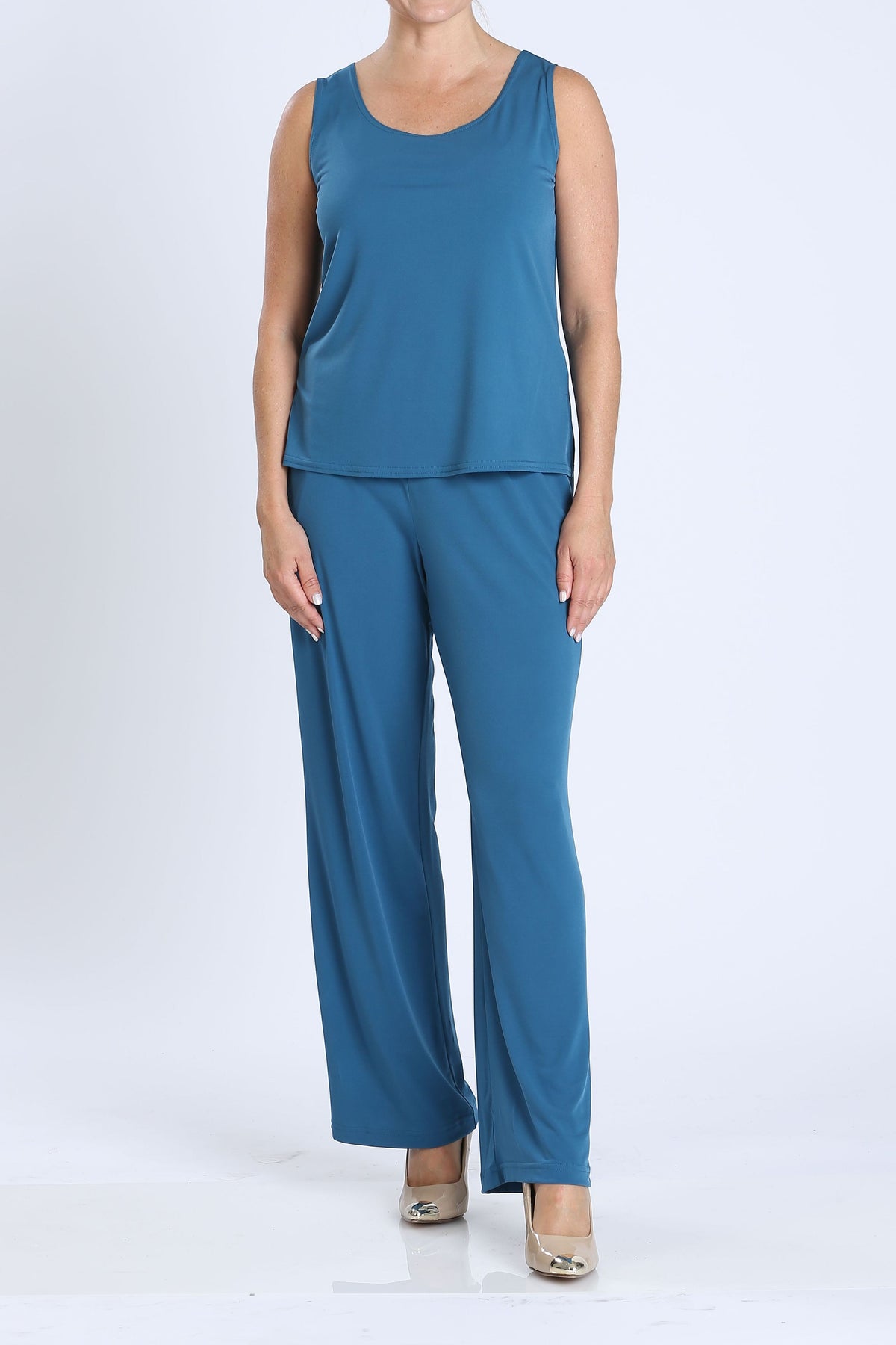 IC COLLECTION Top and Pants - 7760TP - TEAL