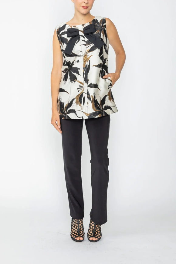 IC COLLECTION Jacket - 7769T - Black and White