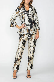 IC COLLECTION Jacket - 7770J - Black and White