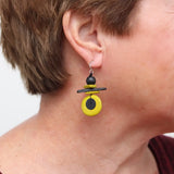 SYLCA  Assuta Lime Drop Earrings