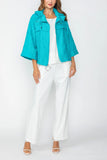 IC COLLECTION Jacket - 7786J - Turquoise