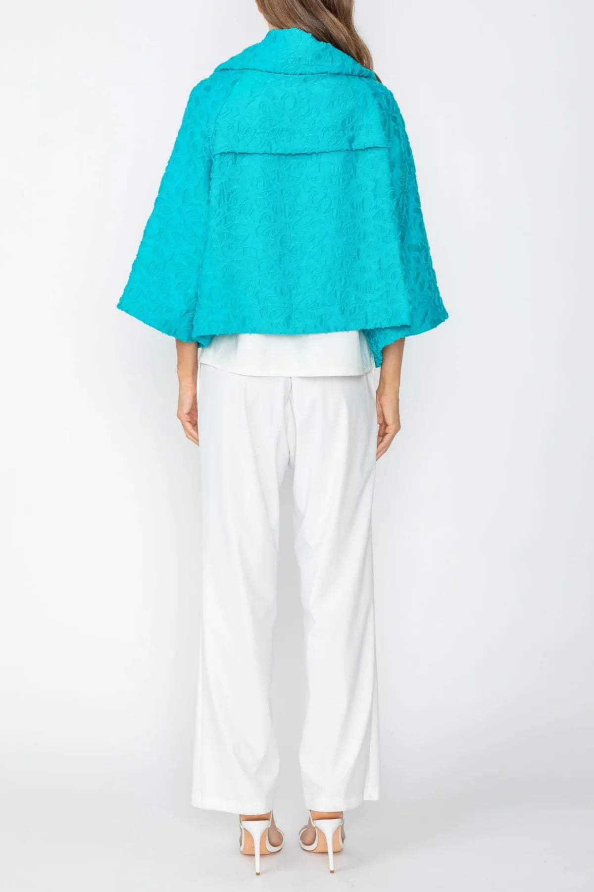 IC COLLECTION Jacket - 7786J - Turquoise