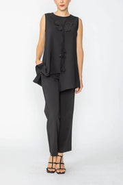 IC COLLECTION Top - 7794T - Black
