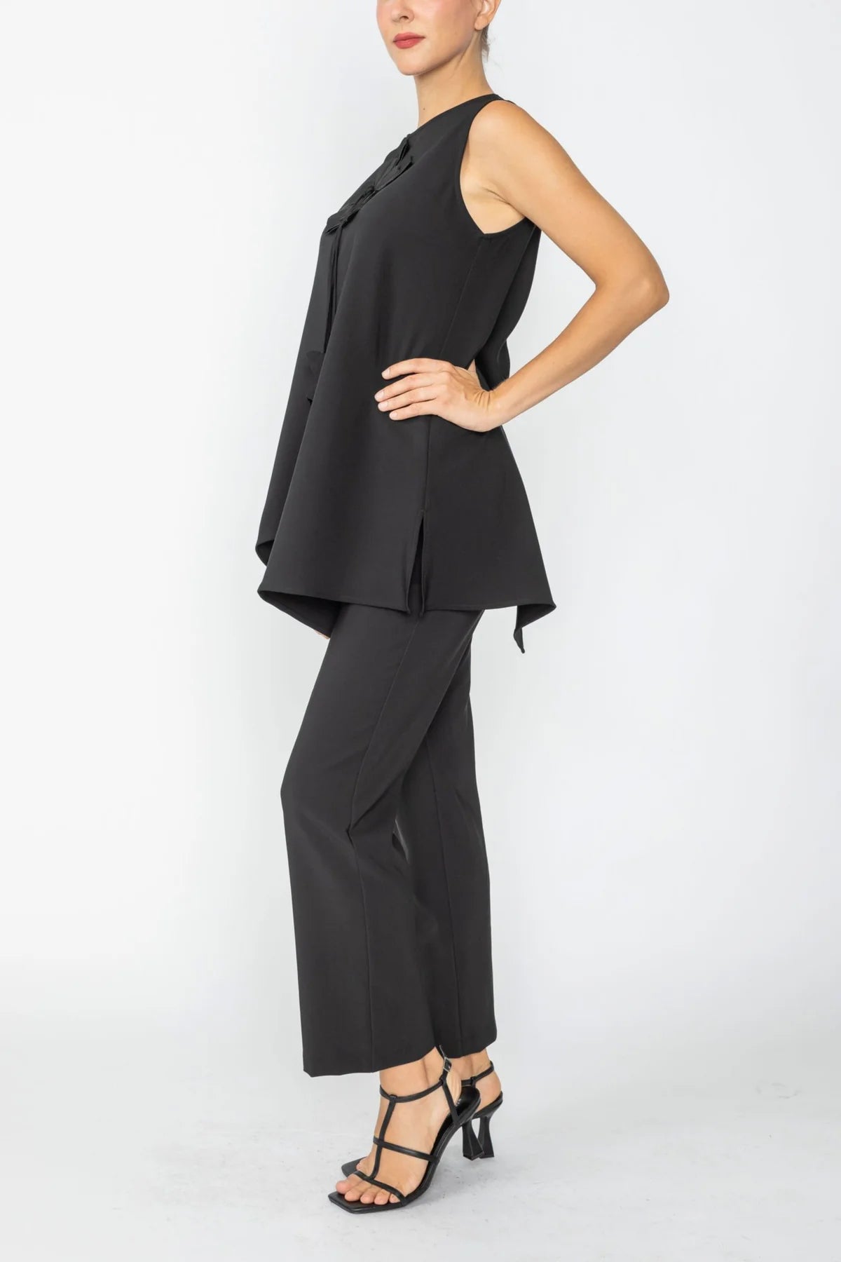 IC COLLECTION Top - 7794T - Black