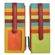 ili New York - DOUBLE SIDED LONG CREDIT CARD HOLDER - 7800 - Citrus