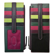 ili New York - DOUBLE SIDED LONG CREDIT CARD HOLDER - 7800 - Forest Multi