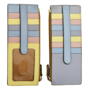 ili New York - DOUBLE SIDED LONG CREDIT CARD HOLDER - 7800 - Pastel Multi