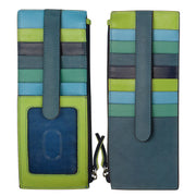 ili New York - DOUBLE SIDED LONG CREDIT CARD HOLDER - 7800 - Serenity Multi