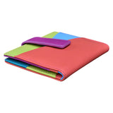 ili New York - MINI ASYMMETRIC CARD WALLET WITH TAB - 7803 - Paradise Multi