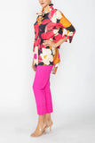 IC COLLECTION Blouse - 7806B - Fuchsia