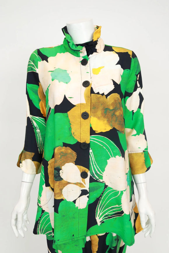 IC COLLECTION Blouse - 7806B - Green