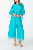IC COLLECTION Pant - 7789P - Turquoise