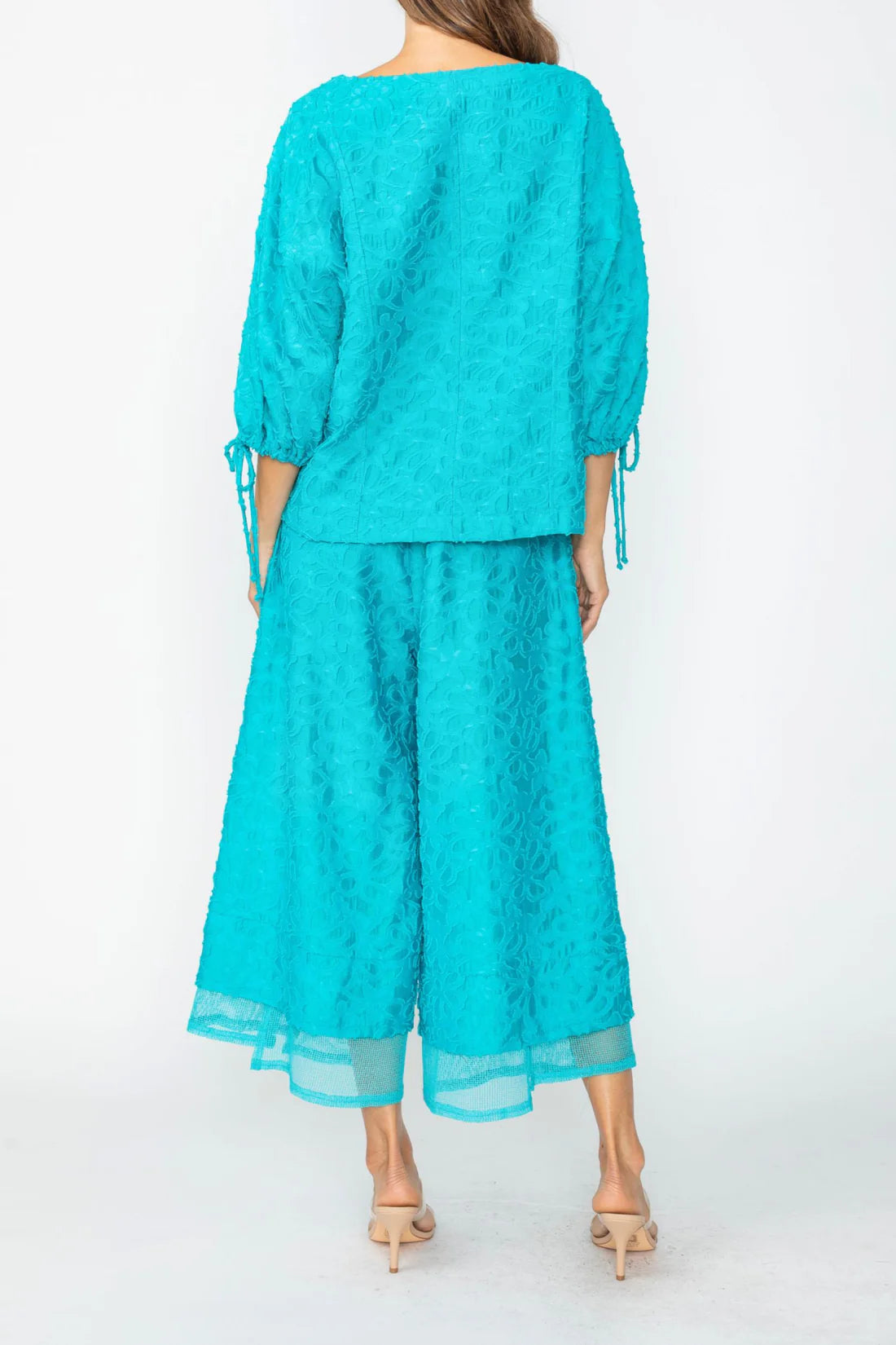 IC COLLECTION Pant - 7789P - Turquoise