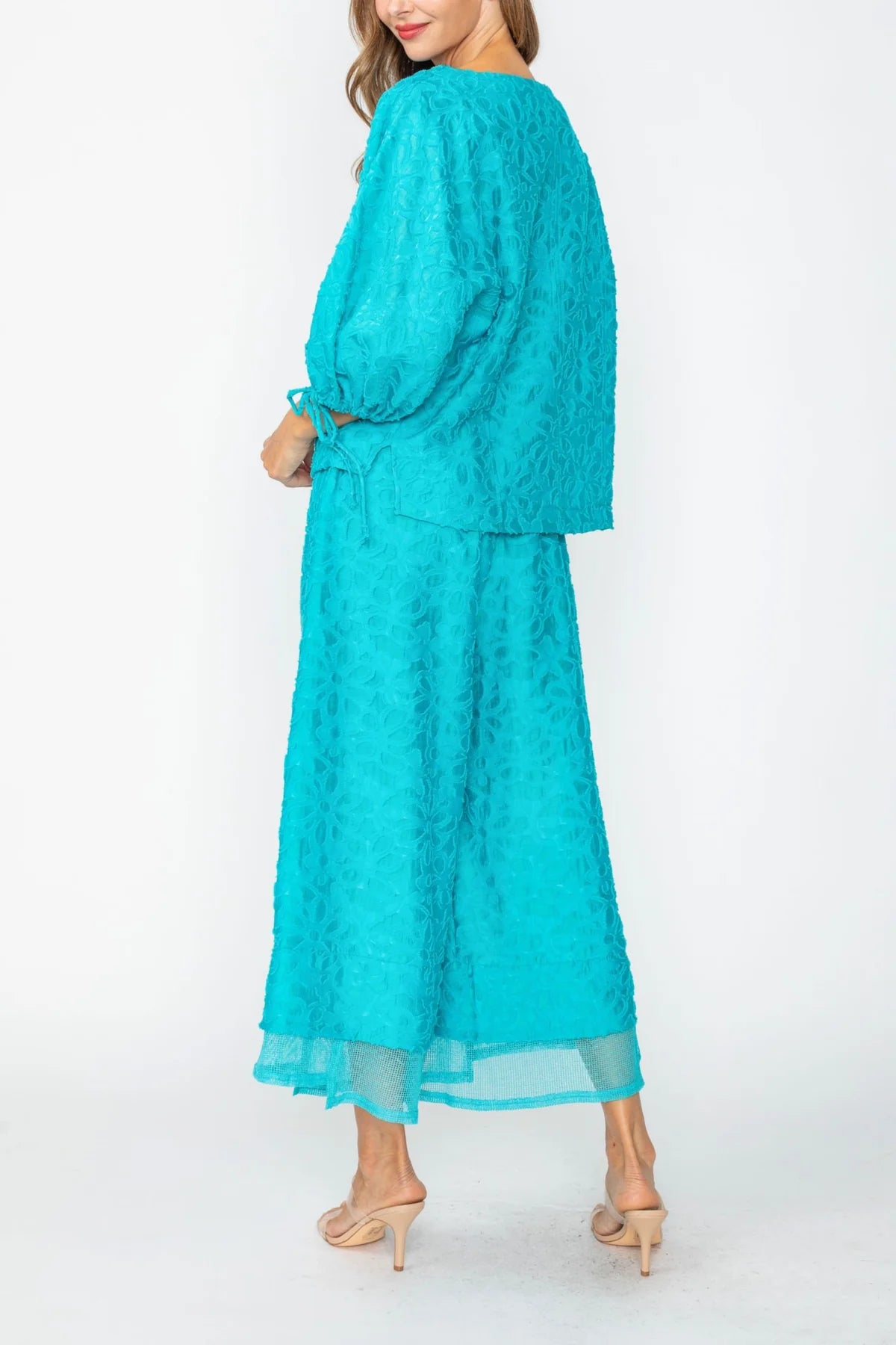 IC COLLECTION Top - 7822T - Turquoise