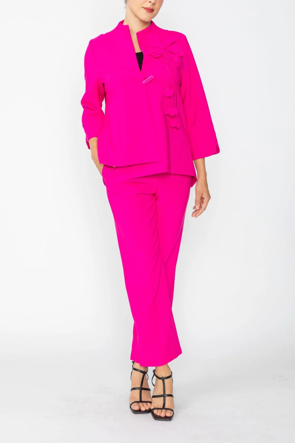 IC COLLECTION Jacket - 7844J - Hot Pink