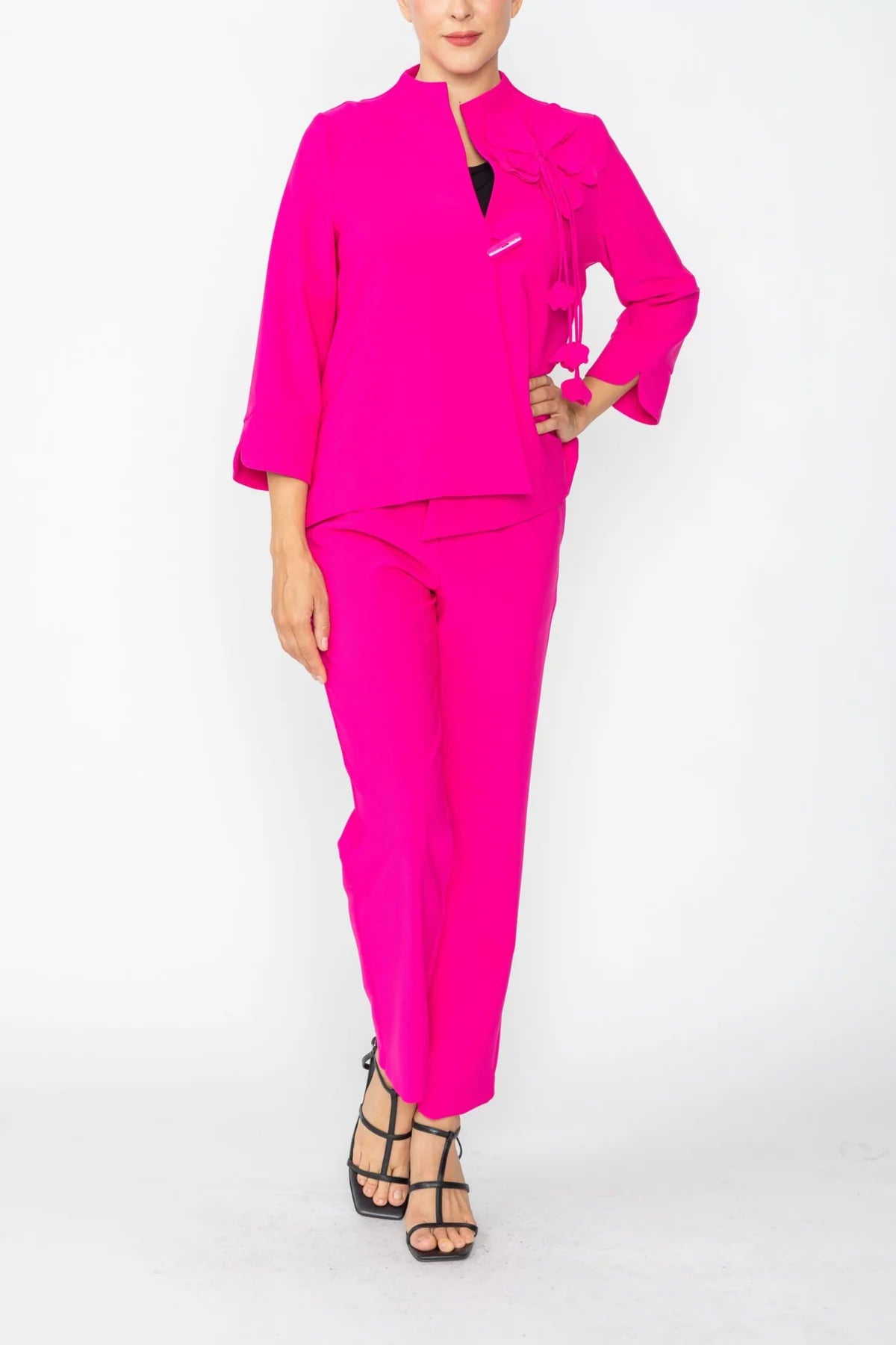 IC COLLECTION Jacket - 7844J - Hot Pink