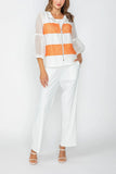 IC COLLECTION Jacket - 7848J - Orange