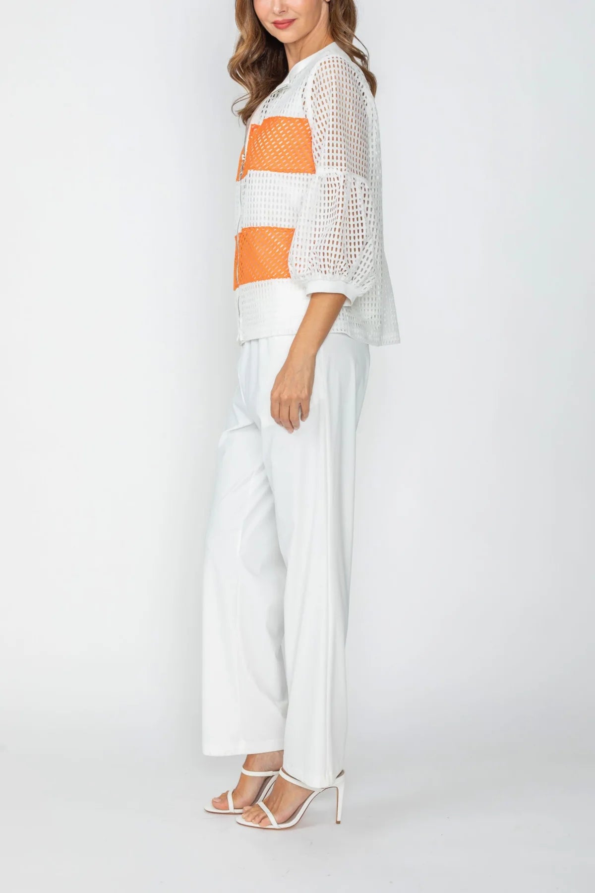 IC COLLECTION Jacket - 7848J - Orange