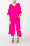 IC COLLECTION Pant - 7813P - Fuchsia