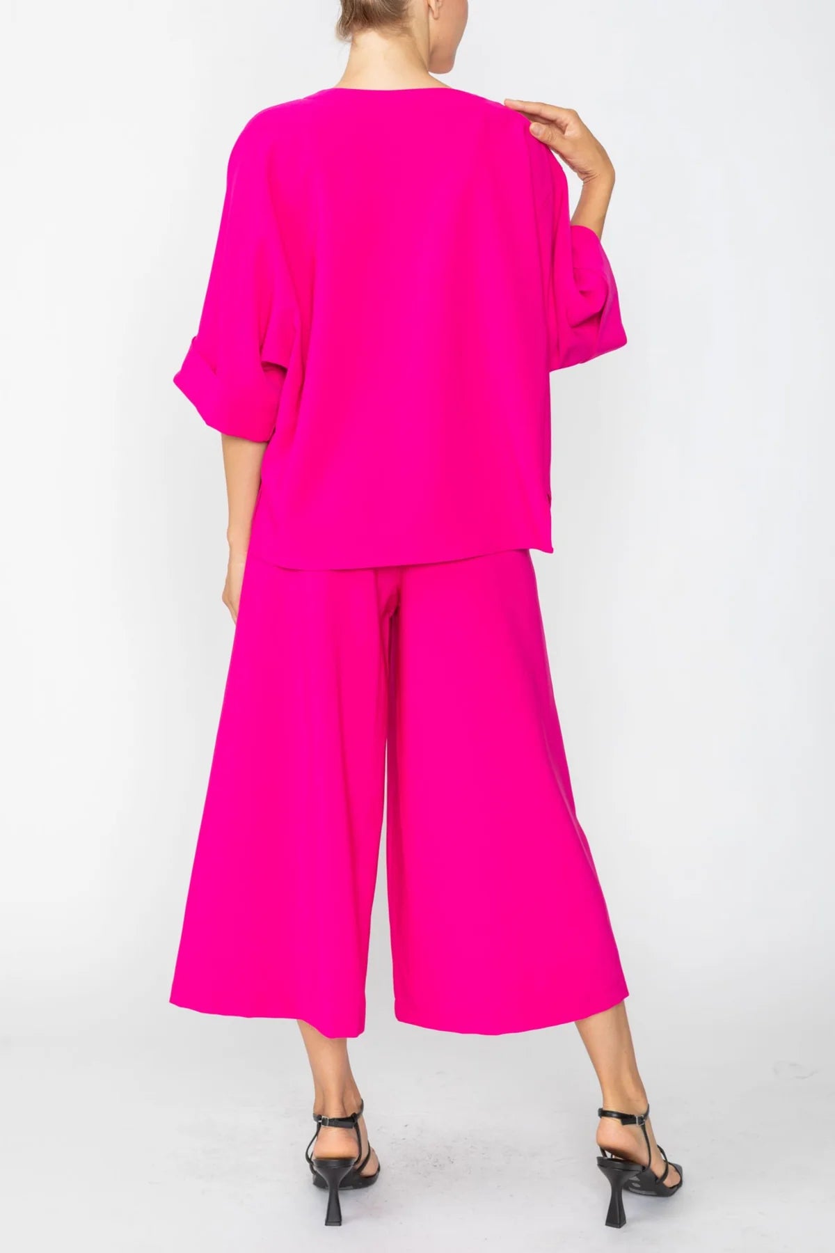 IC COLLECTION Pant - 7813P - Fuchsia