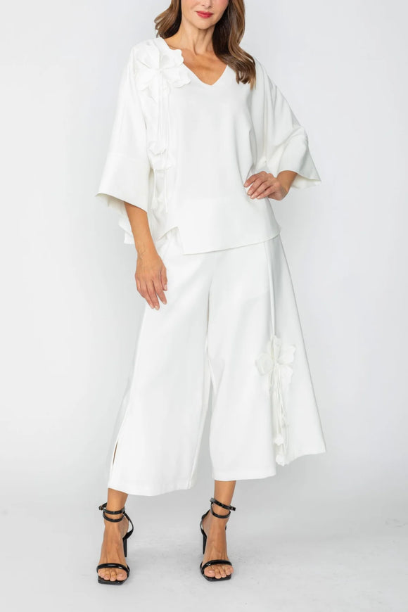 IC COLLECTION Pant - 7813P - White