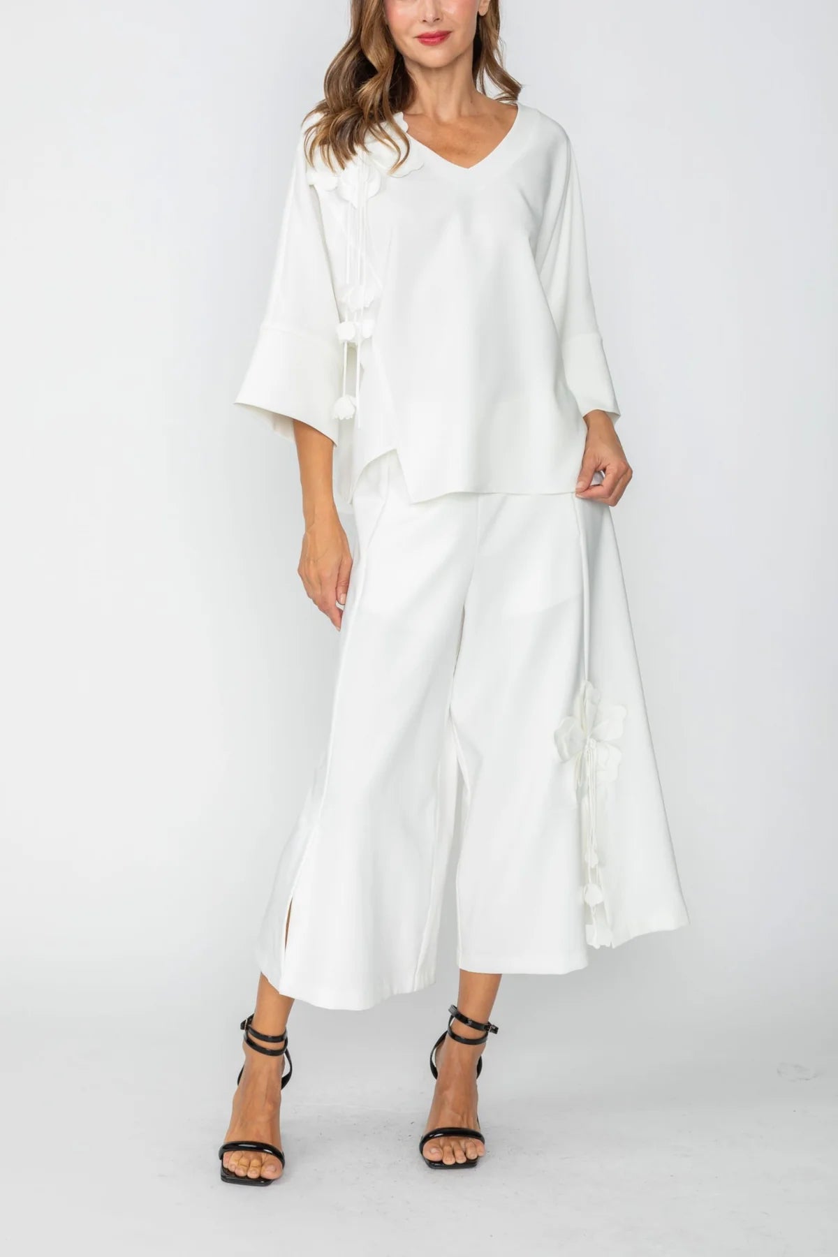 IC COLLECTION Top - 7850T - White