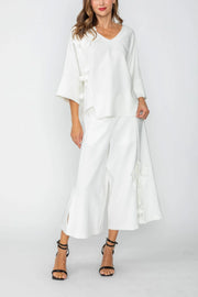 IC COLLECTION Top - 7850T - White