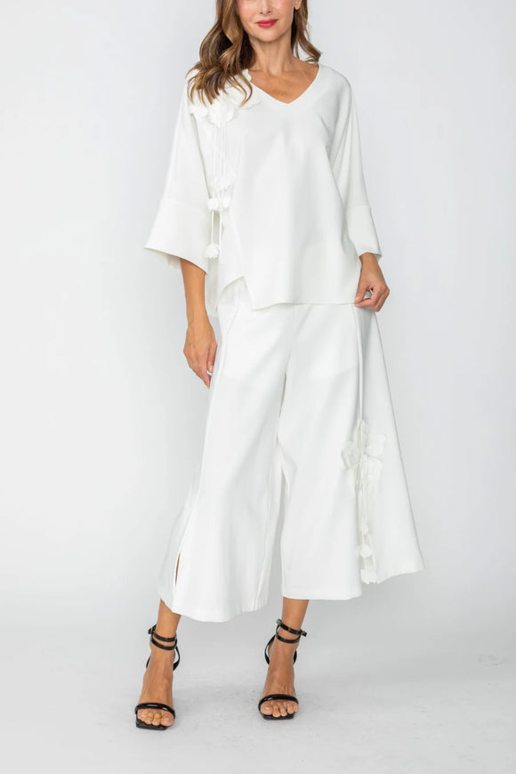 IC COLLECTION Top - 7850T - White