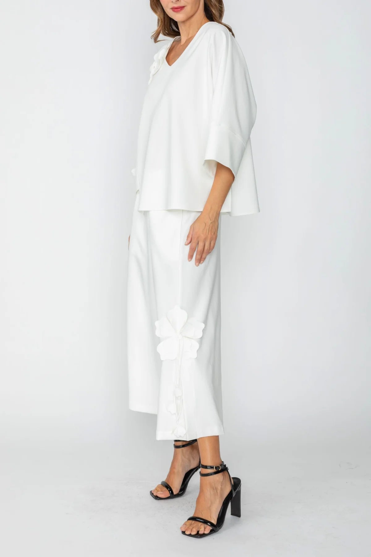 IC COLLECTION Top - 7850T - White