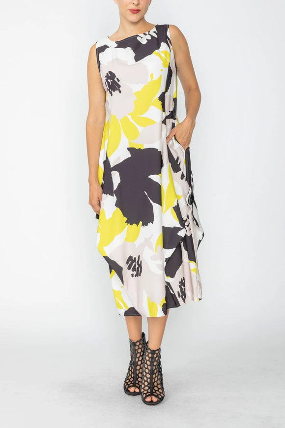 IC COLLECTION Dress - 7856D - Lime