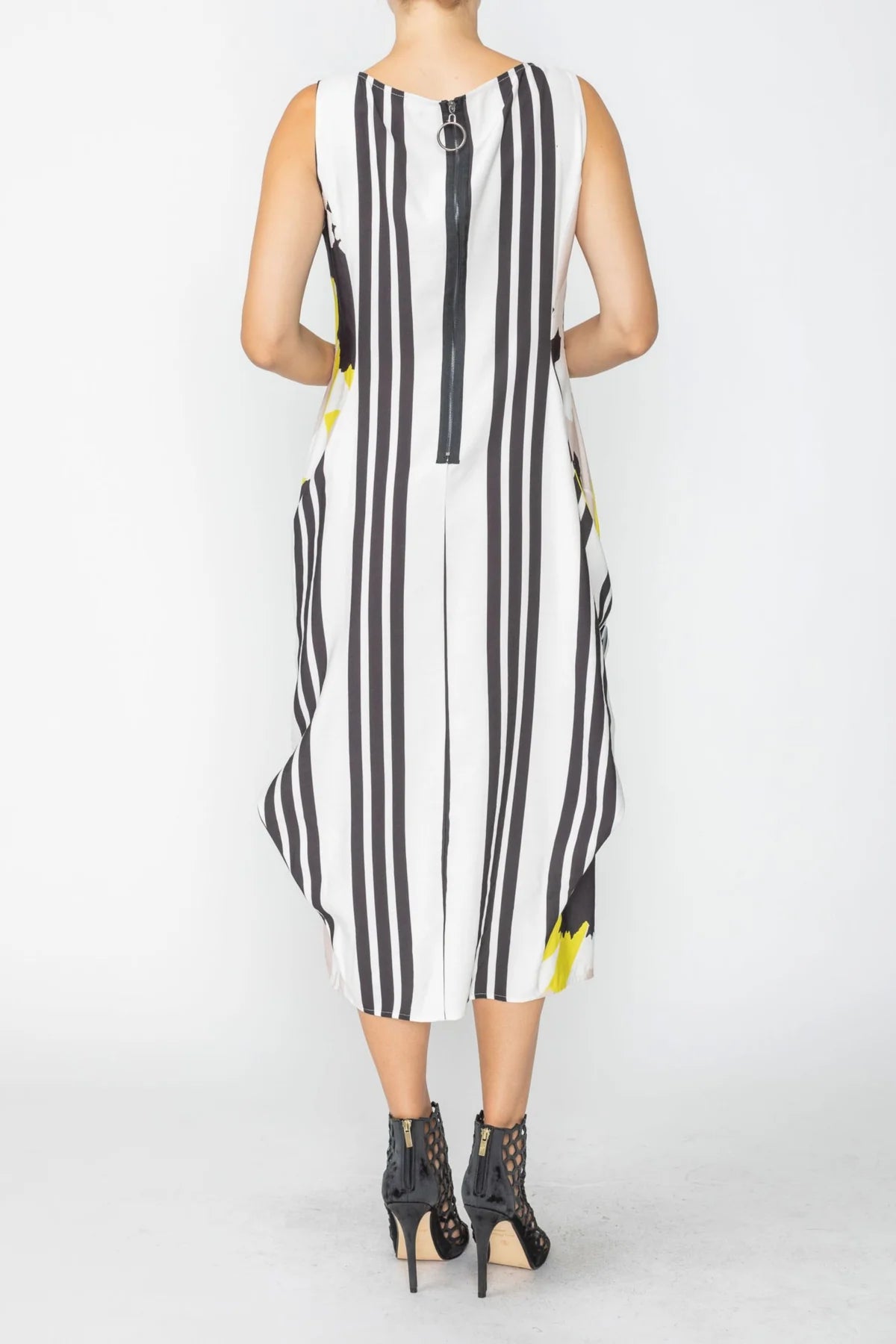 IC COLLECTION Dress - 7856D - Lime