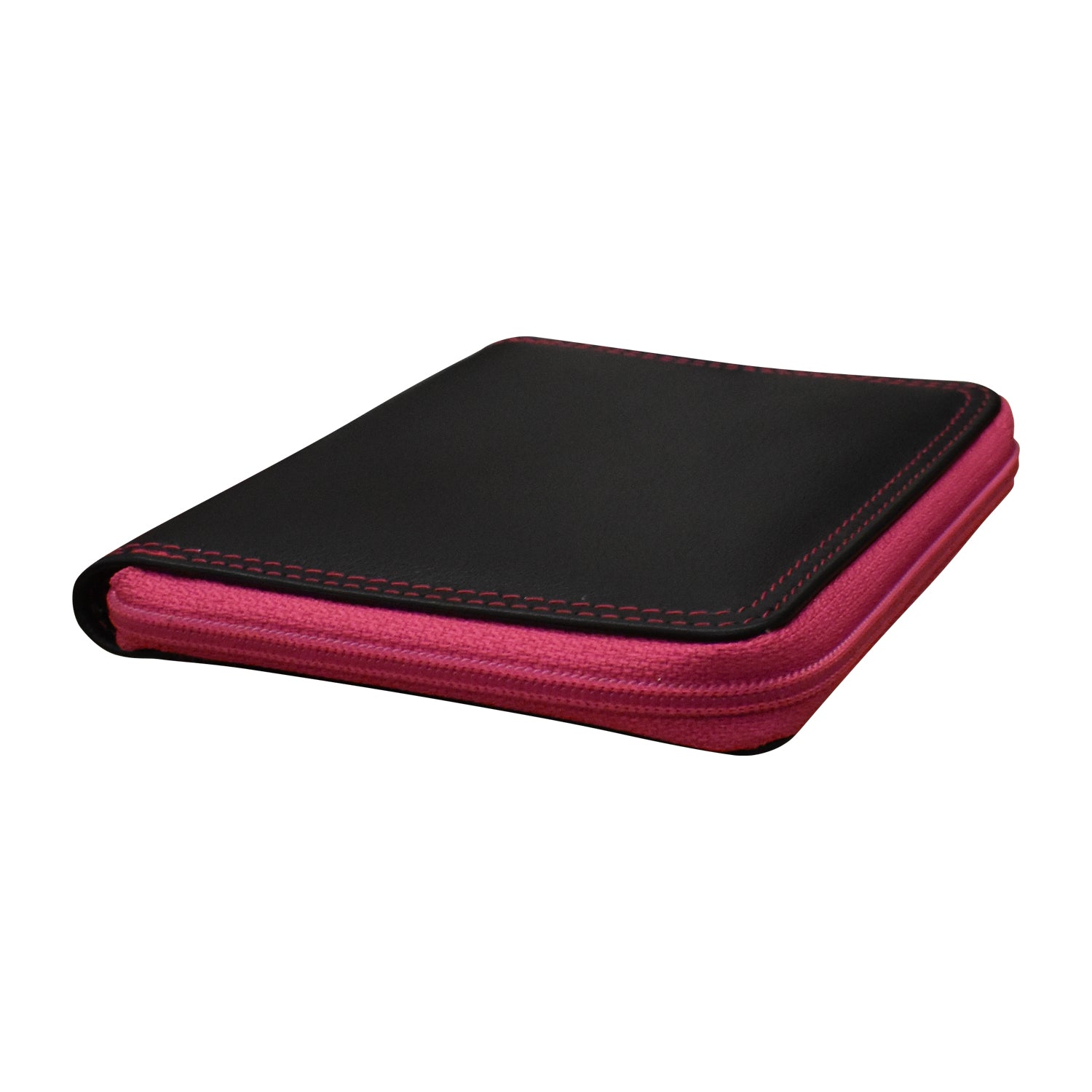 ili New York - SMALL MULTI COLOR ZIP WALLET - 7858 - Black Brights
