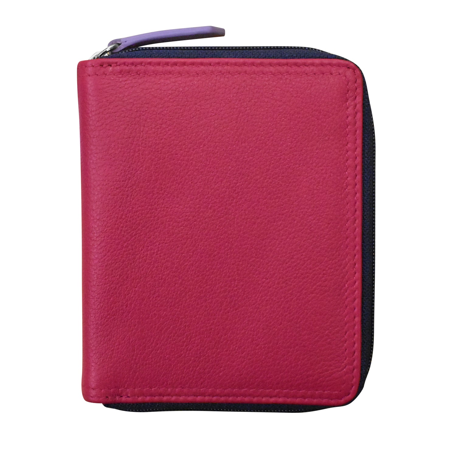 ili New York - SMALL MULTI COLOR ZIP WALLET - 7858 - Palm Beach