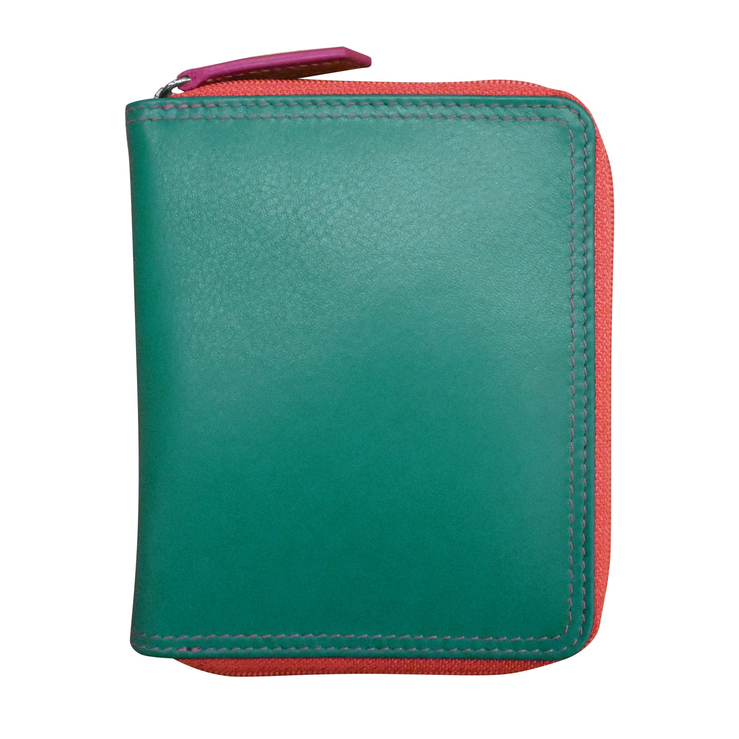 ili New York - SMALL MULTI COLOR ZIP WALLET - 7858 - Paradise Multi
