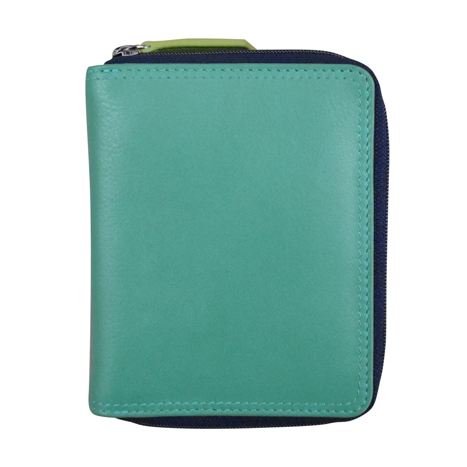 ili New York - SMALL MULTI COLOR ZIP WALLET - 7858 - Serenity Multi