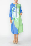 IC COLLECTION Dress - 7888D - Blue