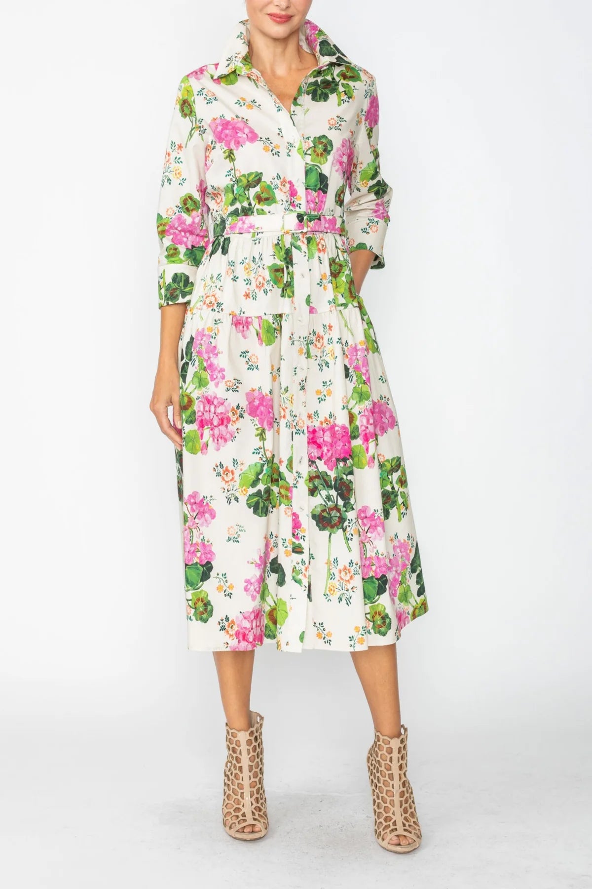 IC COLLECTION Dress - 7894D - Multi