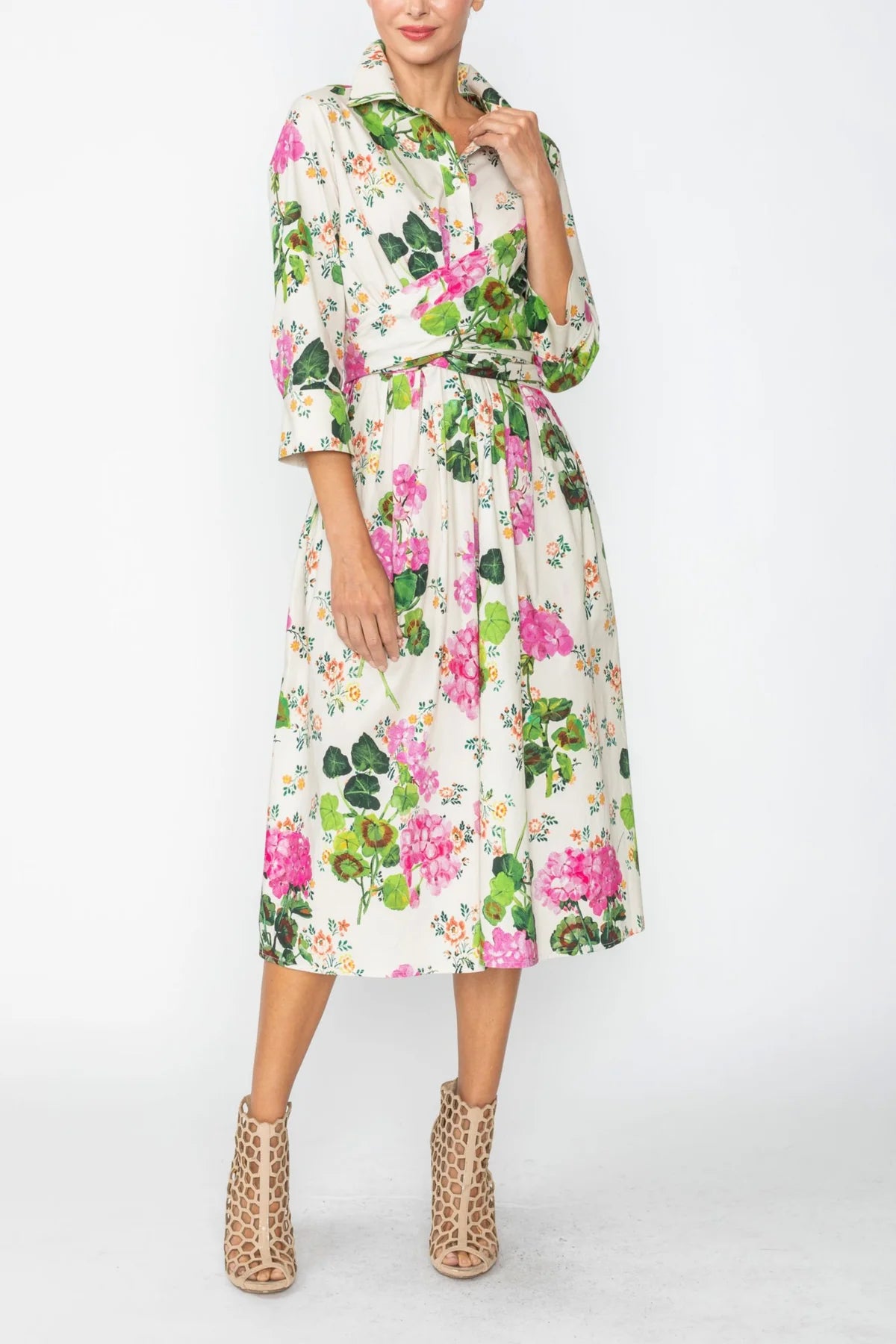 IC COLLECTION Dress - 7896D - Multi