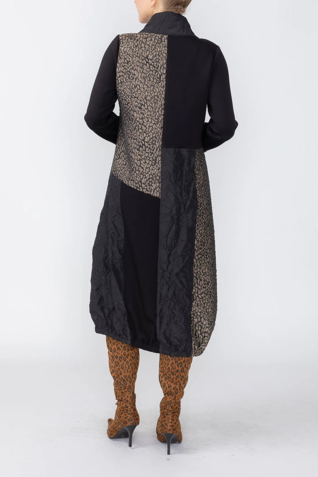 IC COLLECTION Dress - 7915D - TAUPE