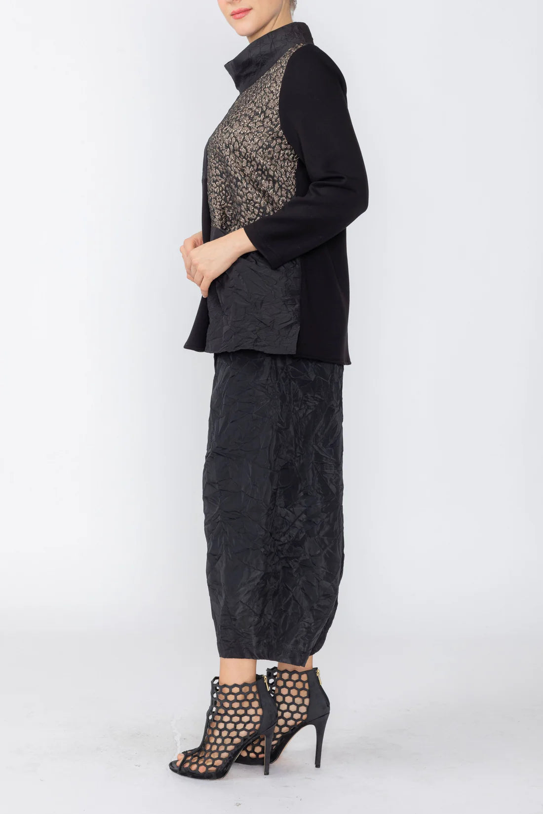IC COLLECTION Top - 7916T - TAUPE