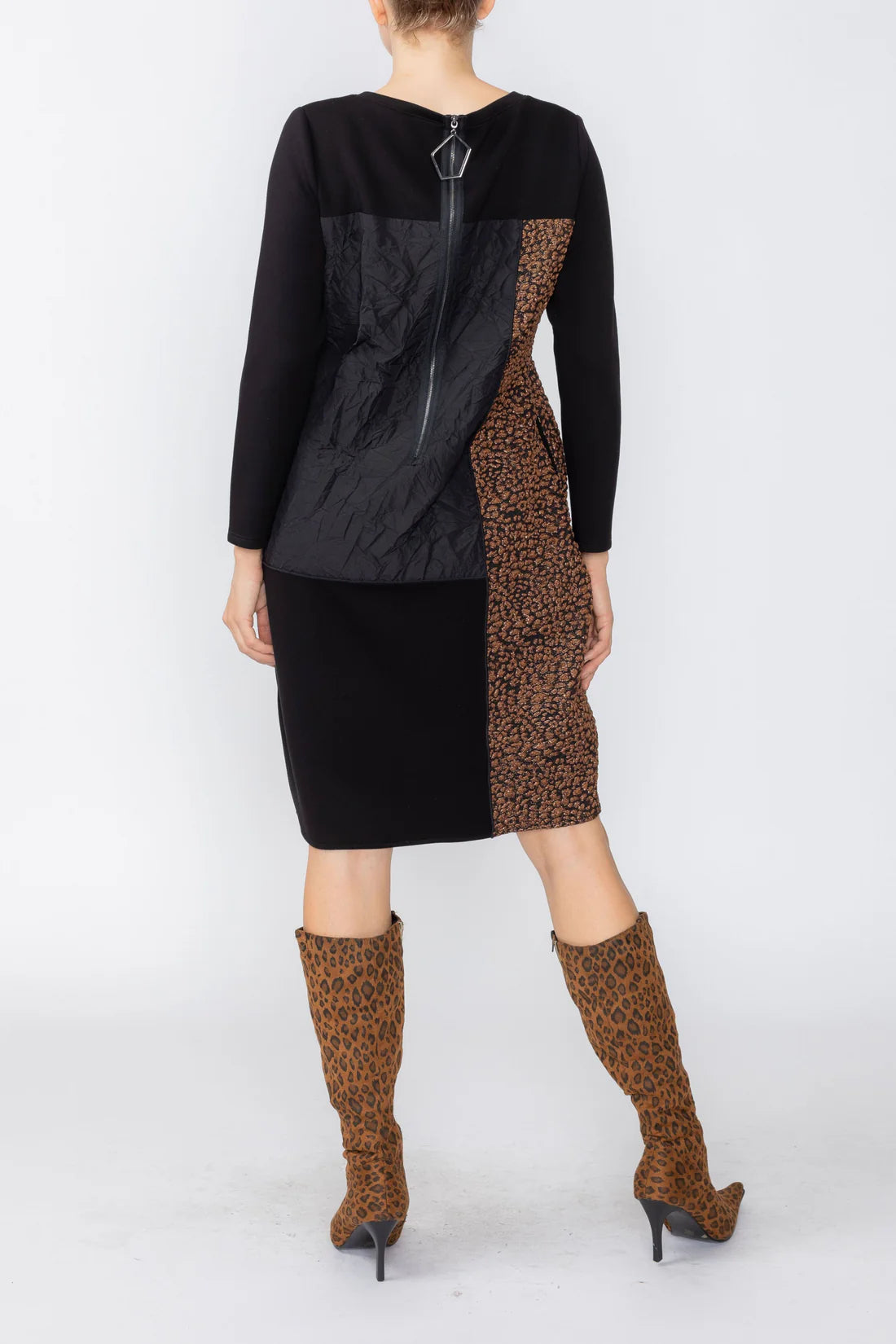 IC COLLECTION Dress - 7919D - COPPER