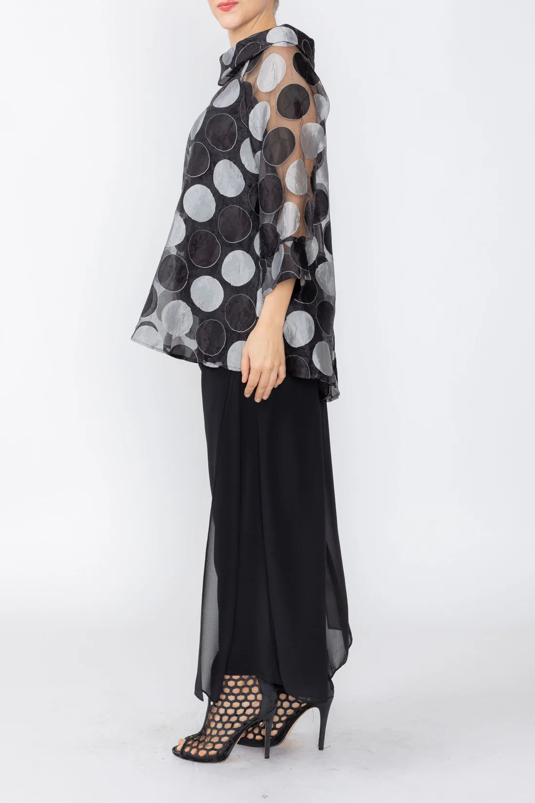 IC COLLECTION Top - 7925T - BLACK
