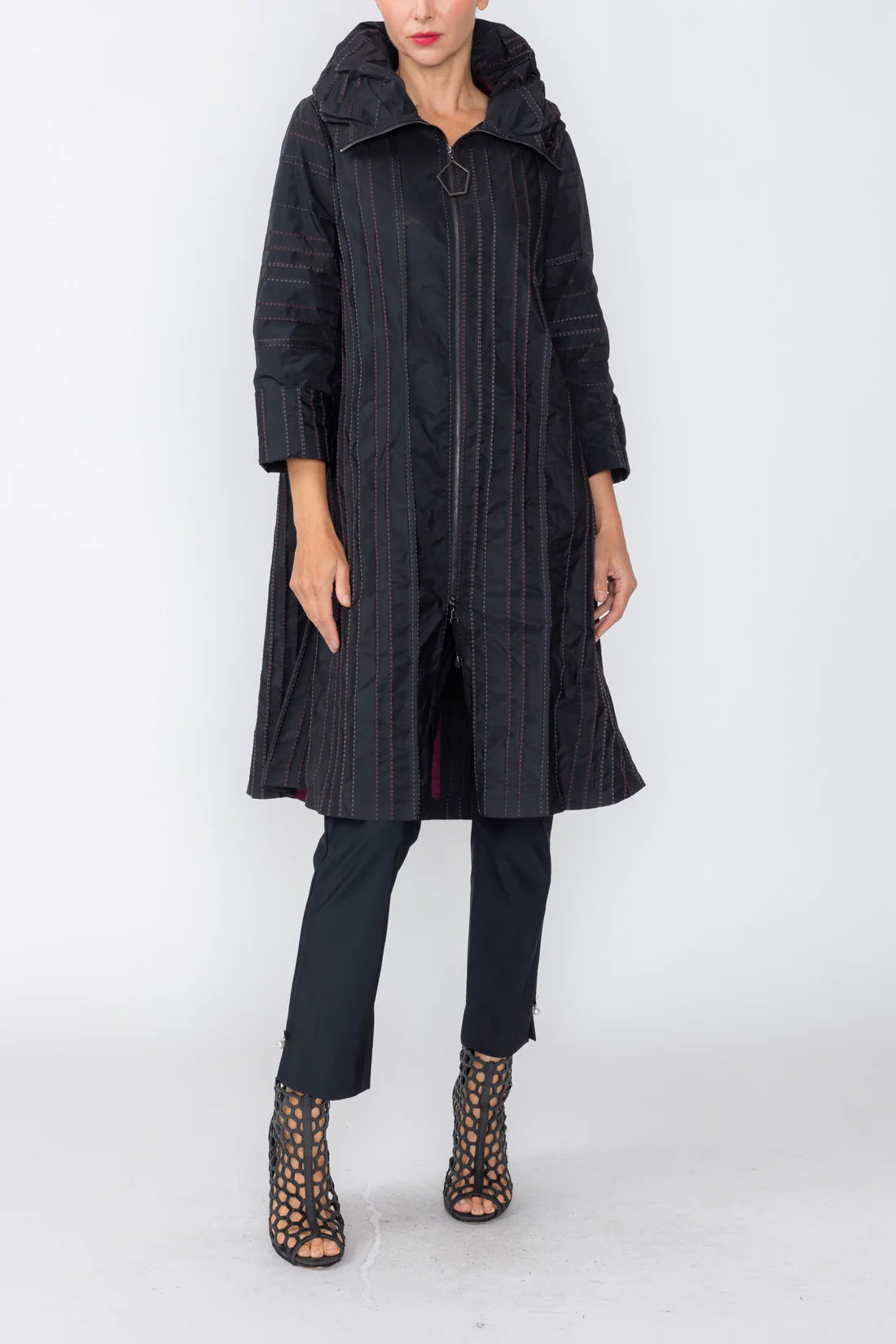 IC COLLECTION Jacket - 7940J - BLACK