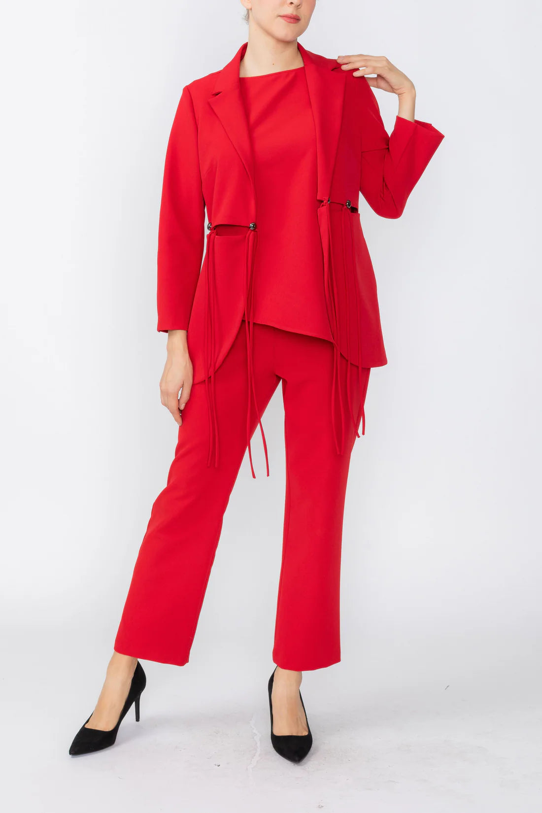 IC COLLECTION Jacket - 7945J - RED