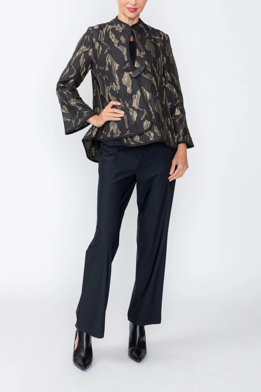 IC COLLECTION Jacket - 7947J - TAUPE