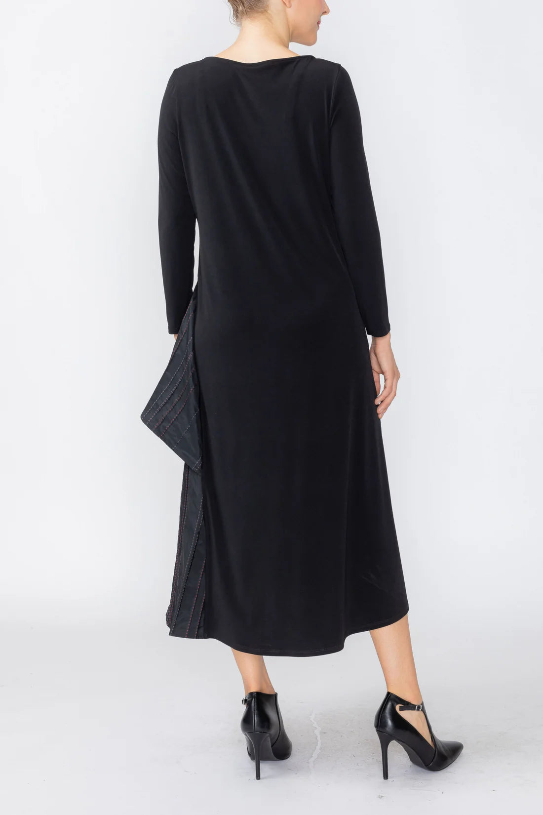 IC COLLECTION Dress - 7949D - BLACK