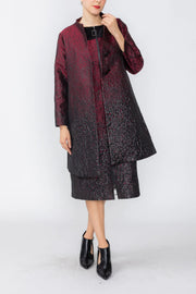 IC COLLECTION Jacket - 7956J - WINE