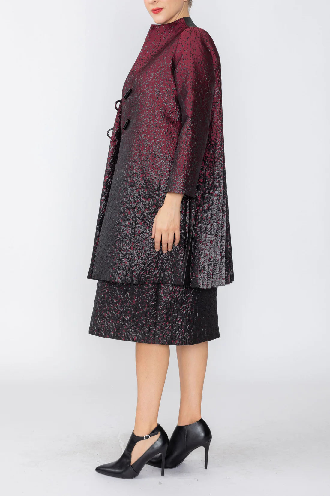IC COLLECTION Jacket - 7956J - WINE